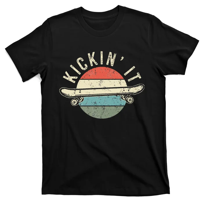 Skateboard Skateboarding Gift for Skateboarder Retro Vintage T-Shirt